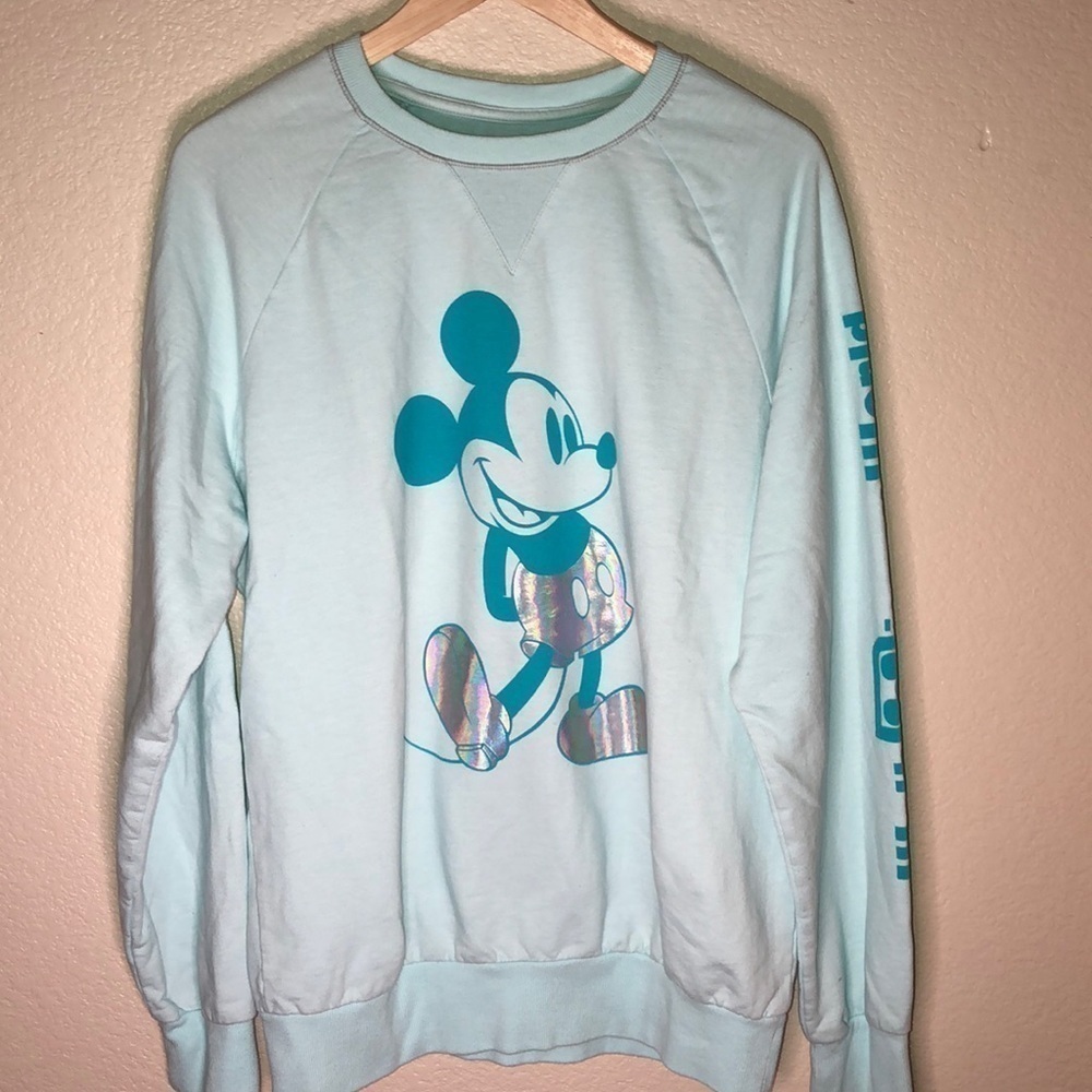 Disneyworld mickey crewneck sweater